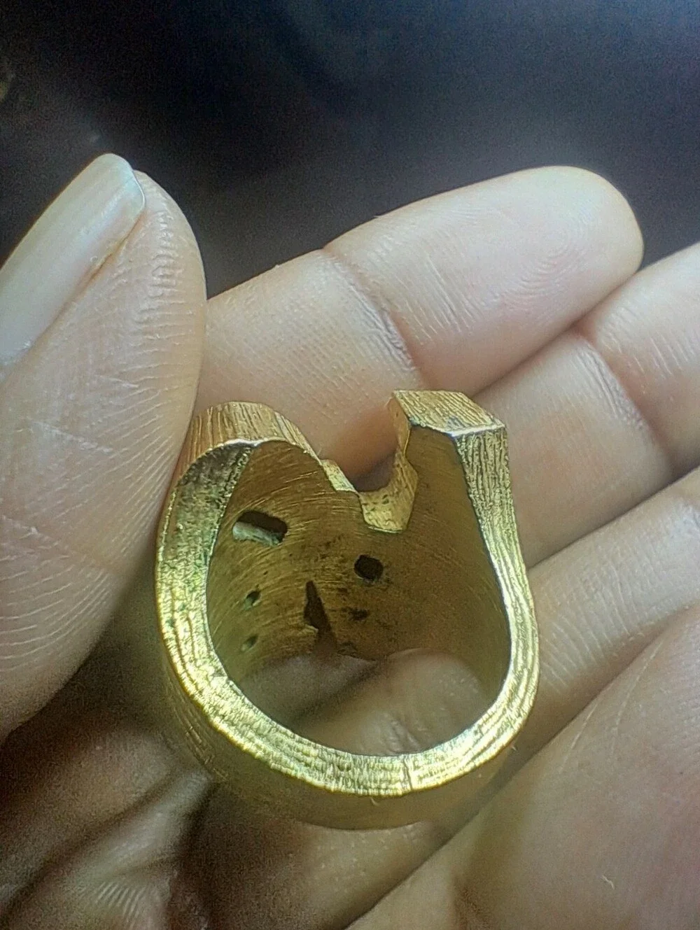 Vintage 1970 Robert Indiana x Charles Revson Pop Art LOVE Ring
